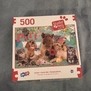 500 pc Studio Pets puzzle for kids Like new.
